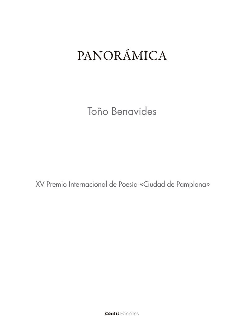 panoramica - Toño Benavides