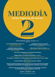 mediodia 2 - revista hispanica de rescate - Aa. Vv.