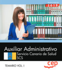 temario 1 - auxiliar administrativo (scs) - servicio canari - Aa. Vv.