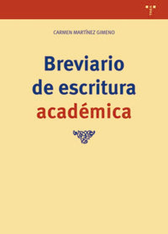 breviario de escritura academica - Carmen Martinez Gimeno