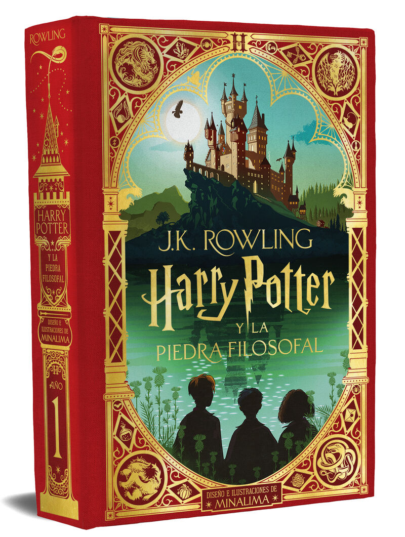 harry potter 1 - harry potter y la piedra filosofal (ed. minalima) - J. K. Rowling