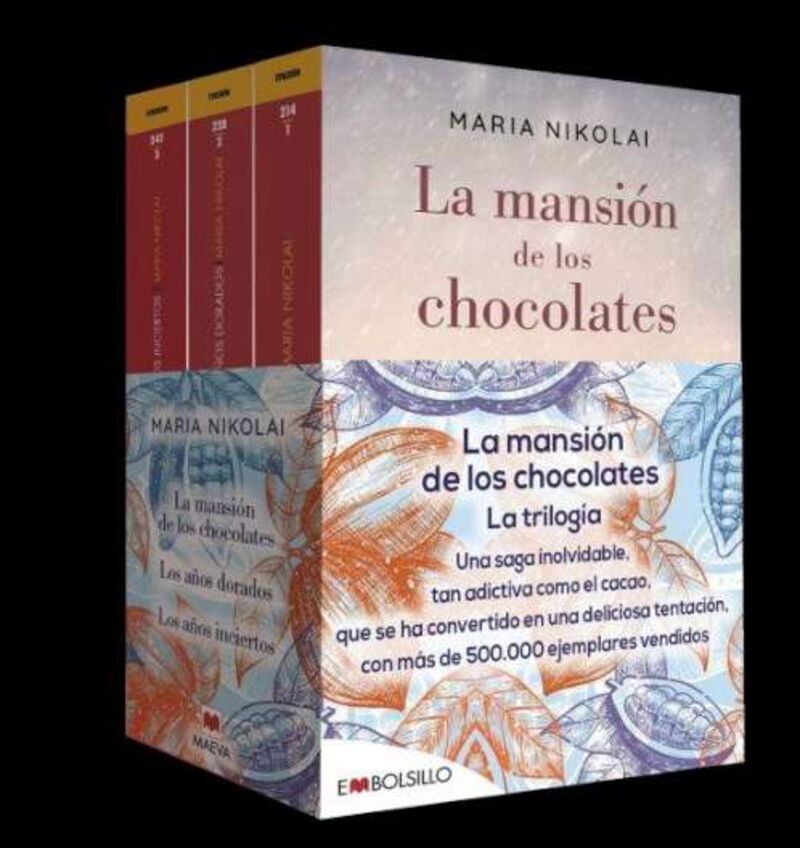 (PACK) LA MANSION DE LOS CHOCOLATES - LA TRILOGIA