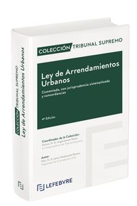 (4 ed) ley de arrendamientos urbanos comentada - Angel Juanes Peces (coord. )