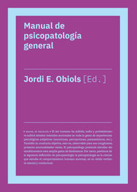 manual de psicopatologia general - Jordi Obiols
