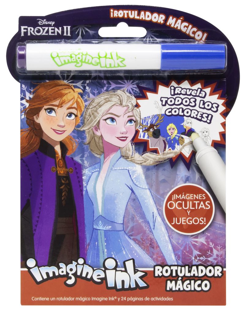 frozen 2 - rotulador magico - libro de colorear y actividades con rotulador magico - Aa. Vv.