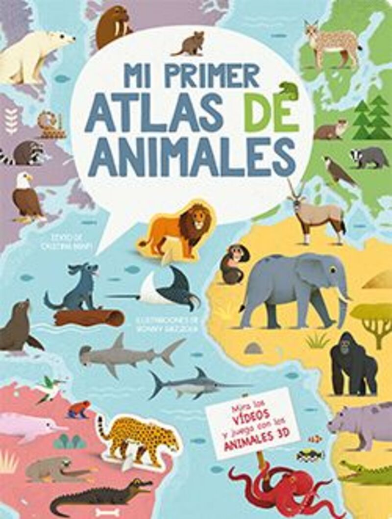 mi primer atlas de animales 3d - Gazzola Ronny