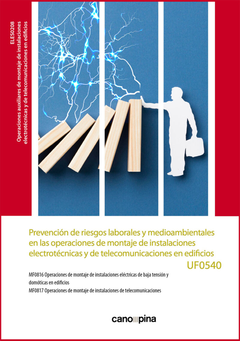 CP - PREVENCION DE RIESGOS LABORALES Y MEDIOAMBIENTALES EN LAS OPERACIONES - UF0540
