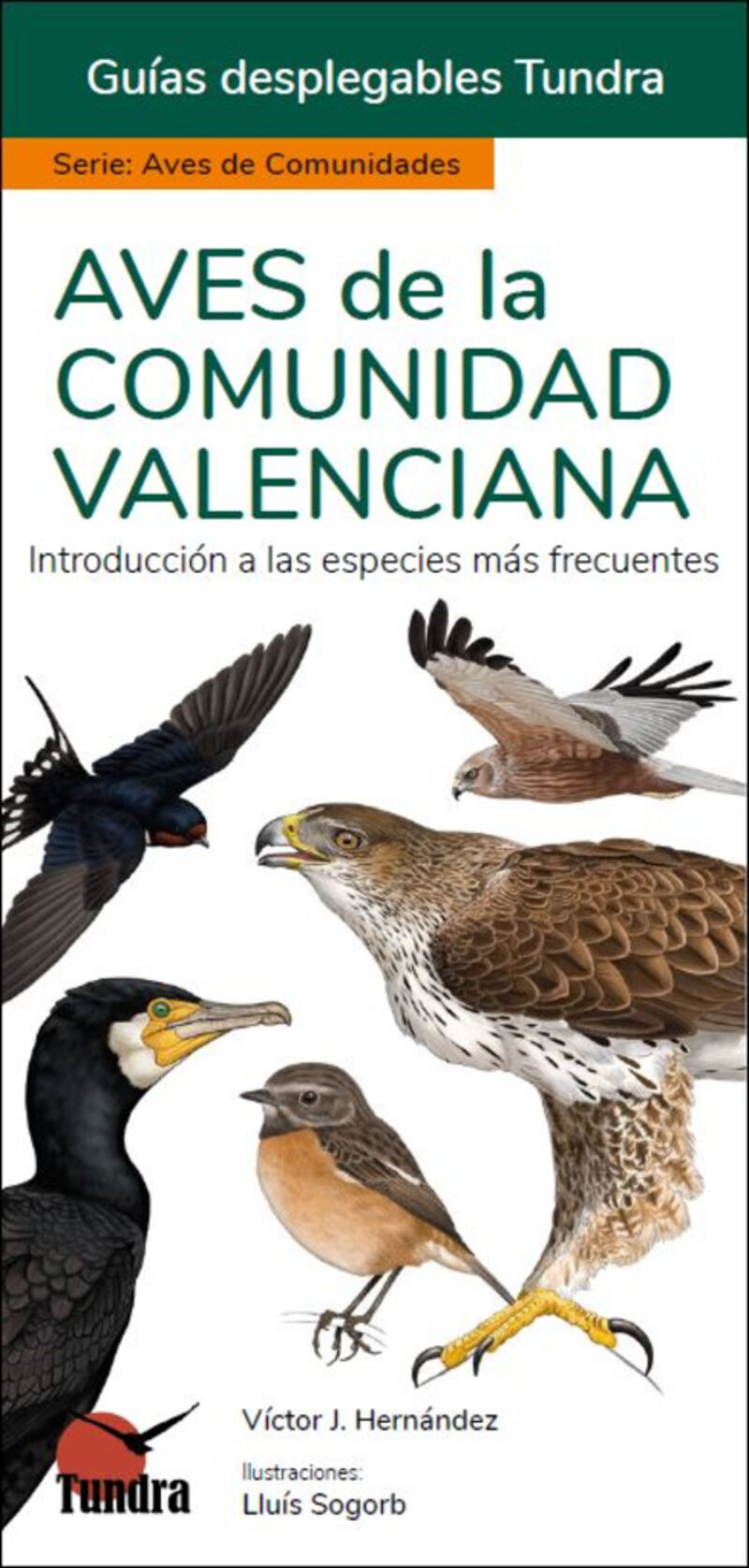 aves de la comunidad valenciana - guias desplegables - Victor J. Hernandez