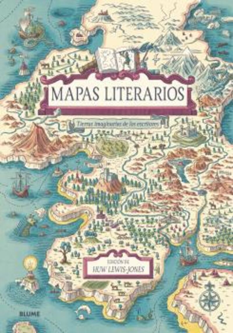 mapas literarios - tierras imaginarias de los escritores
