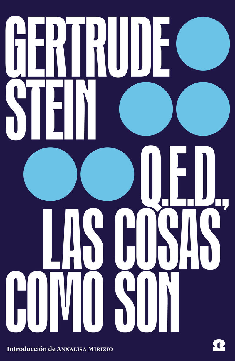 q. e. d. las cosas como son - Gertrude Stein
