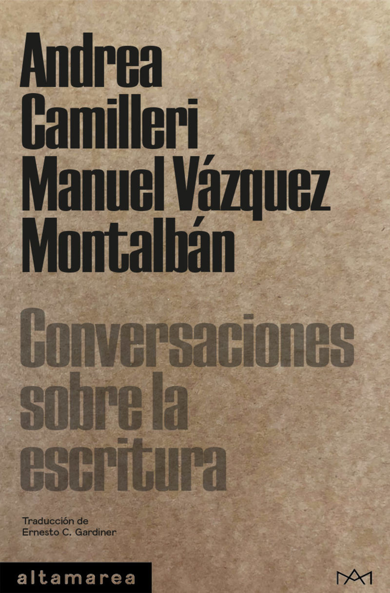 conversaciones sobre la escritura - Andrea Camilleri