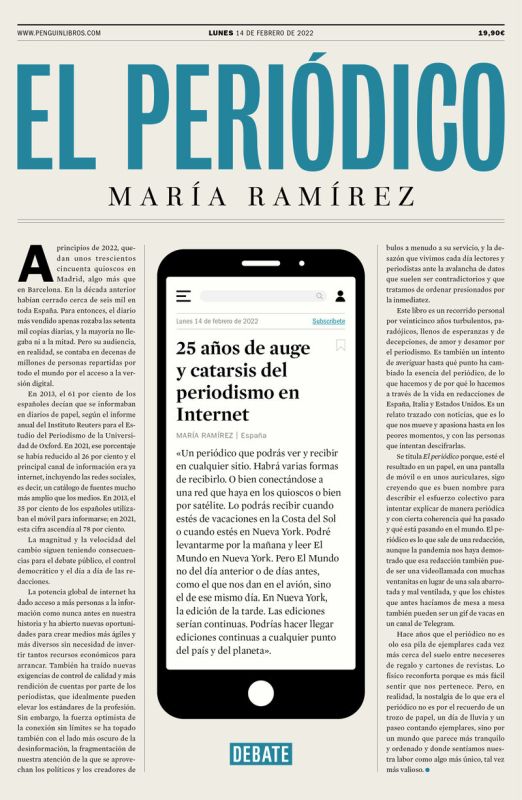 el periodico - 25 años de auge y catarsis del periodismo en internet - Maria Ramirez