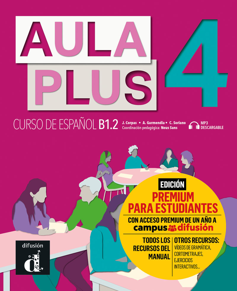 AULA PLUS 4 (B2) (+CD PREMIUM)