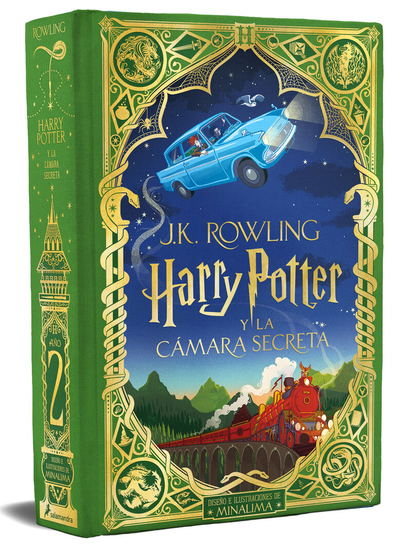 harry potter 2 - harry potter y la camara secreta (ed. minalima) - J. K. Rowling