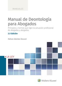 (3 ed) manual de deontologia para abogados - Nielson Sanchez Stewart