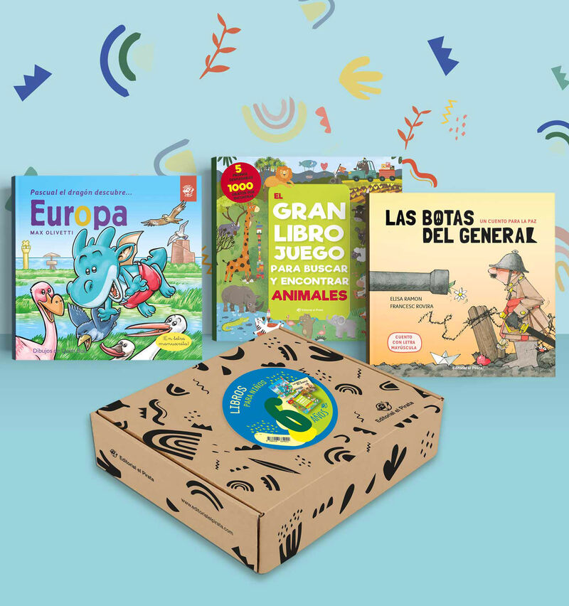 libros para niños 6 años - lote de 3 libros para regalar a niños de 6 años - Max Olivetti / Elisa Ramon / Inna Anikeeva
