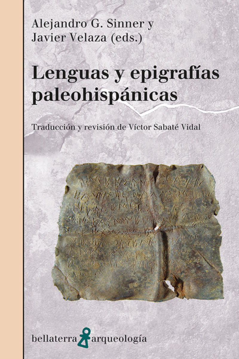 lengua y epigrafias paleohispanicas - Alejandro G. Sinner