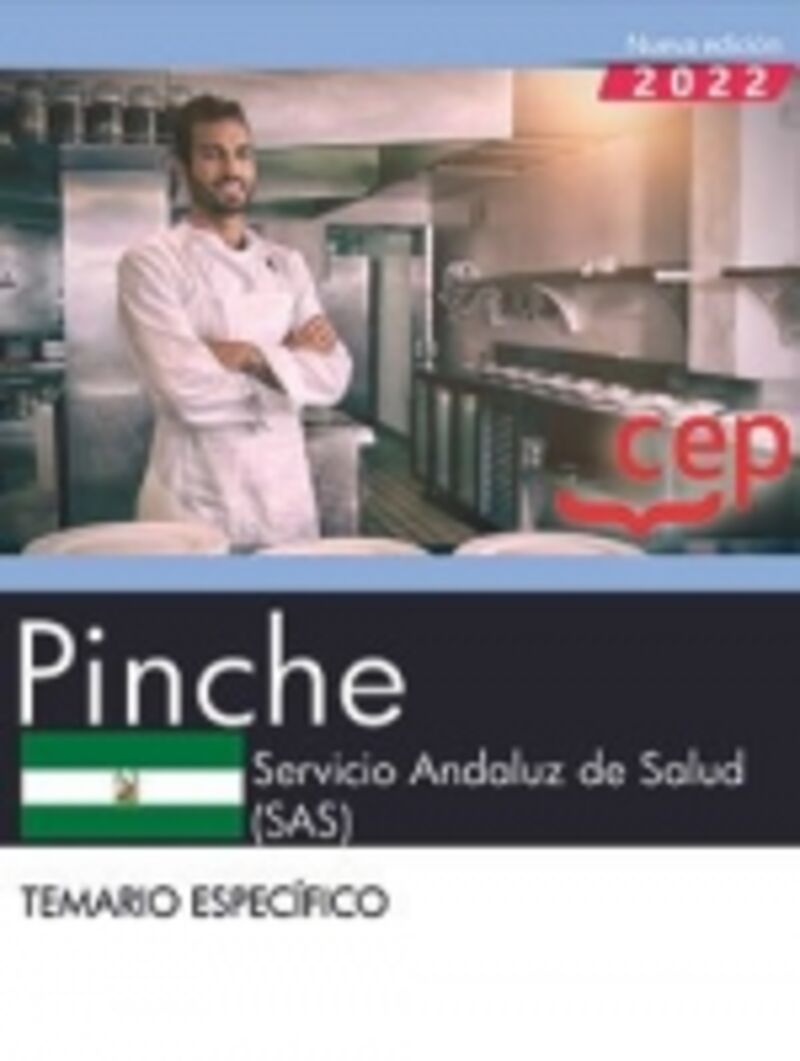 TEMARIO ESPECIFICO - (SAS) PINCHE - SERVICIO ANDALUZ DE SALUD