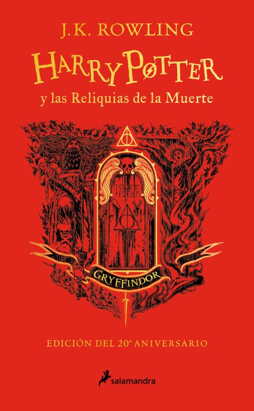 harry potter y las reliquias de la muerte (gryffindor) (ed. 20º aniversario) (harry potter 7) - J. K. Rowling
