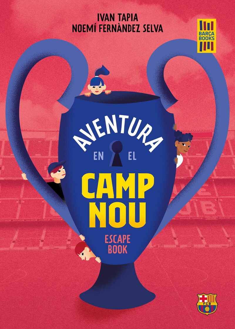 aventura en el camp nou - escape book - Ivan Tapia / Noemi Fernandez Selva