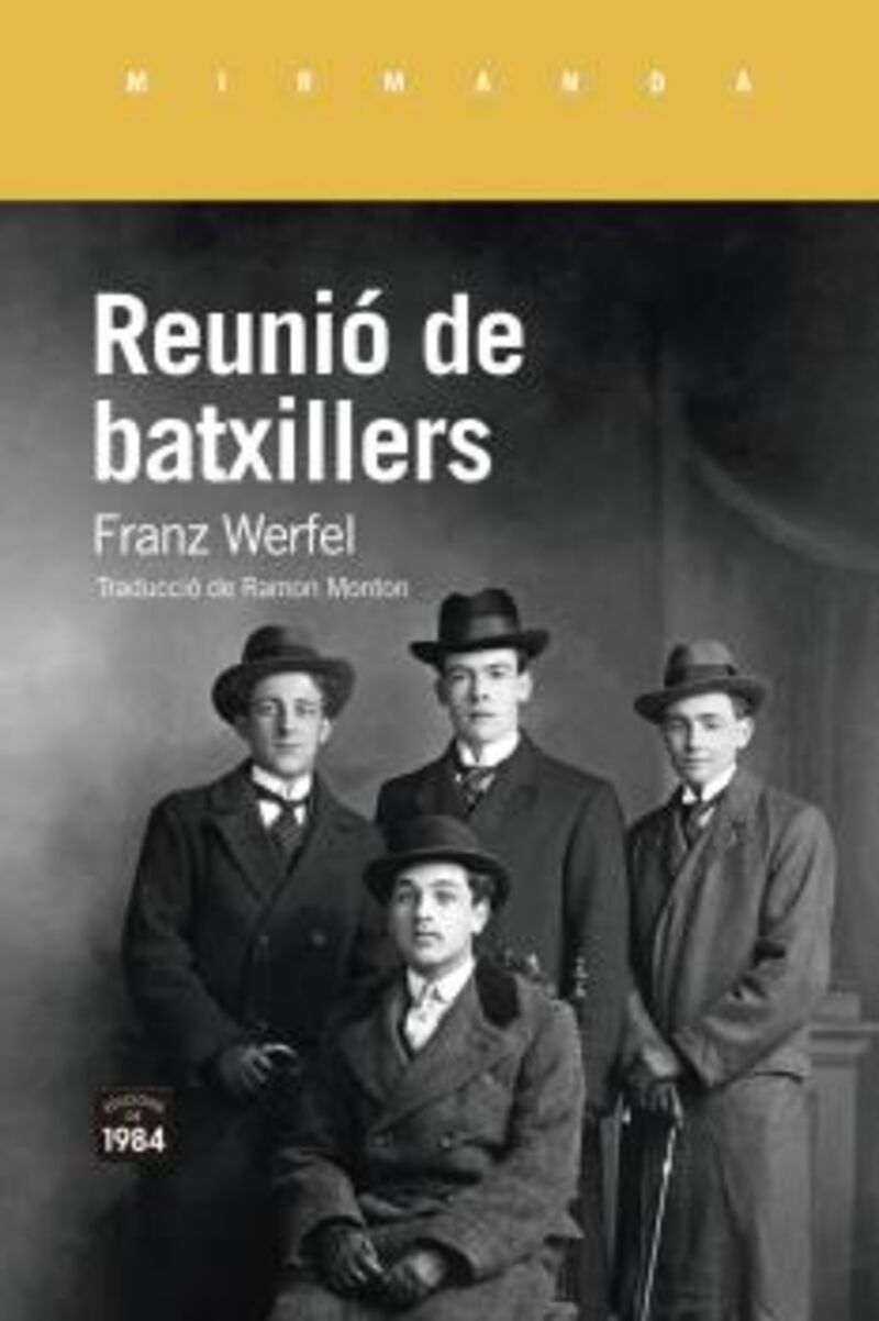 REUNIO DE BATXILLERS - HISTORIA D'UNA CULPA JUVENIL