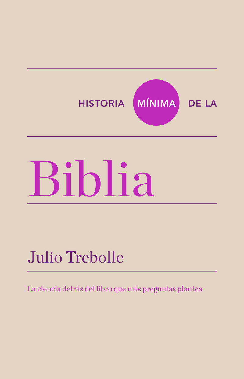 historia minima de la biblia - Julio Trebolle
