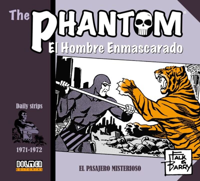 the phantom (1971-1972) - el pasajero misterioso - Lee Falk / Sy Barry