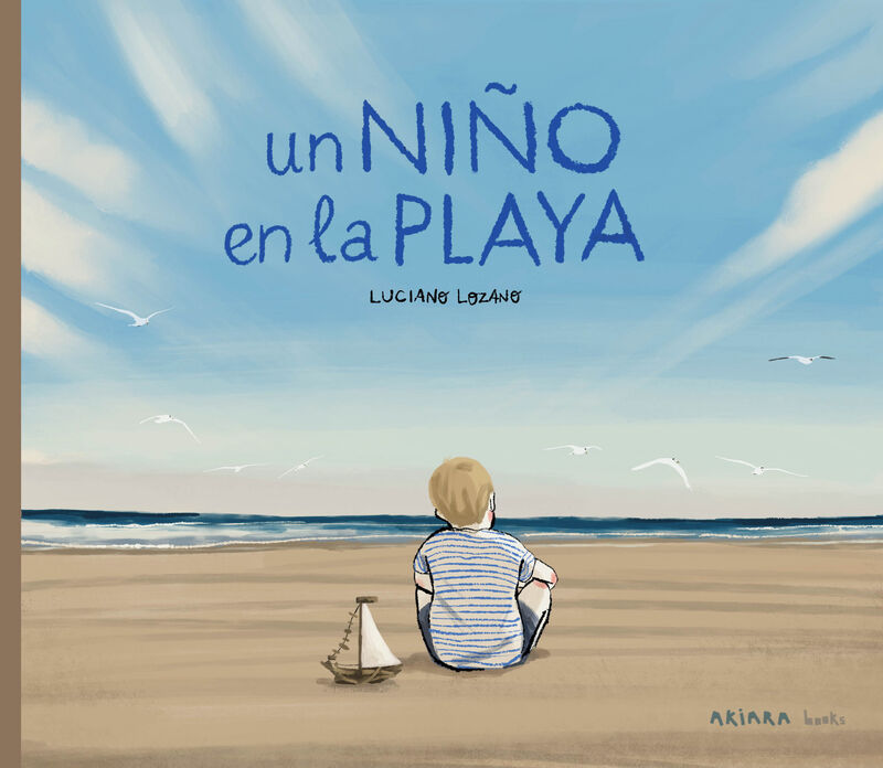 un niño en la playa - Luciano Lozano