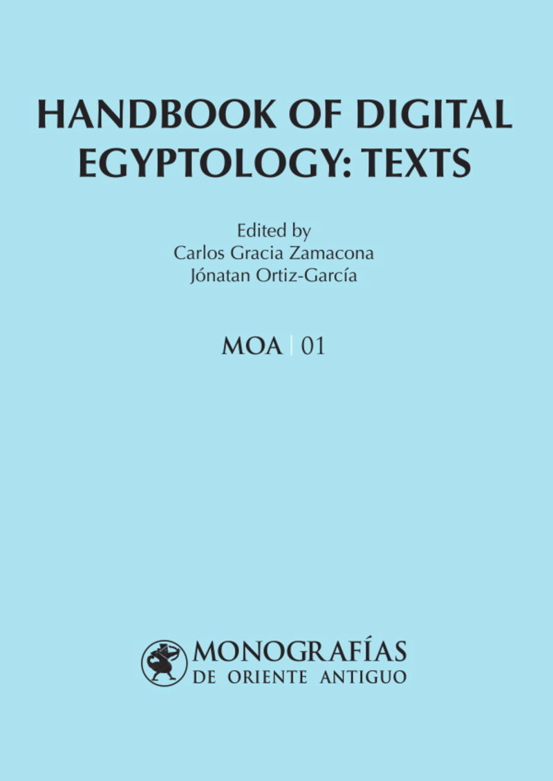 HANDBOOK OF DIGITAL EGYPTOLOGY - TEXTS