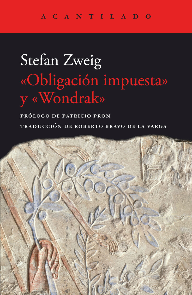 obligacion impuesta y wondrak - Stefan Zweig