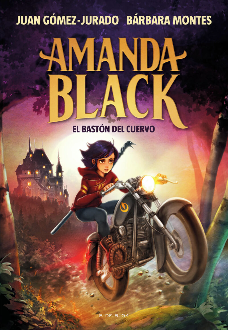 amanda black 7 - el baston del cuervo - Juan Gomez-Jurado / Barbara Montes