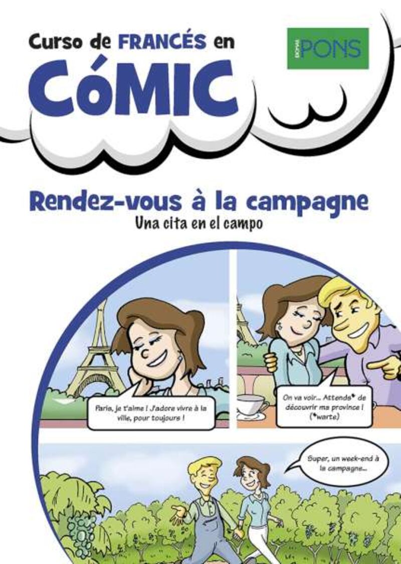CURSO DE FRANCES EN COMIC - RENDEZ-VOUS A LA CAMPAGNE