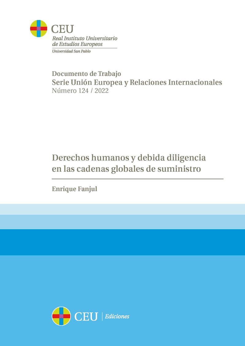 derechos humanos y debida diligencia en las cadenas globales de suministro - Enrique Fanjul Martin