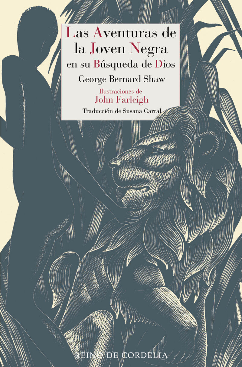 las aventuras de una joven negra en su busqueda de dios - George Bernard Shaw