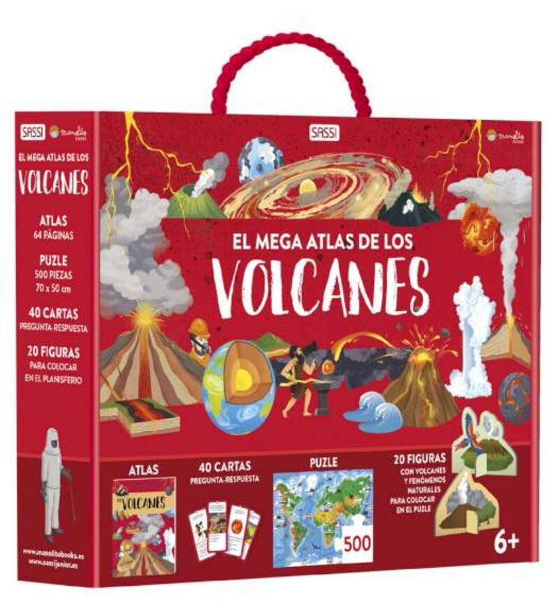 volcanes - mega atlas - Aa. Vv.