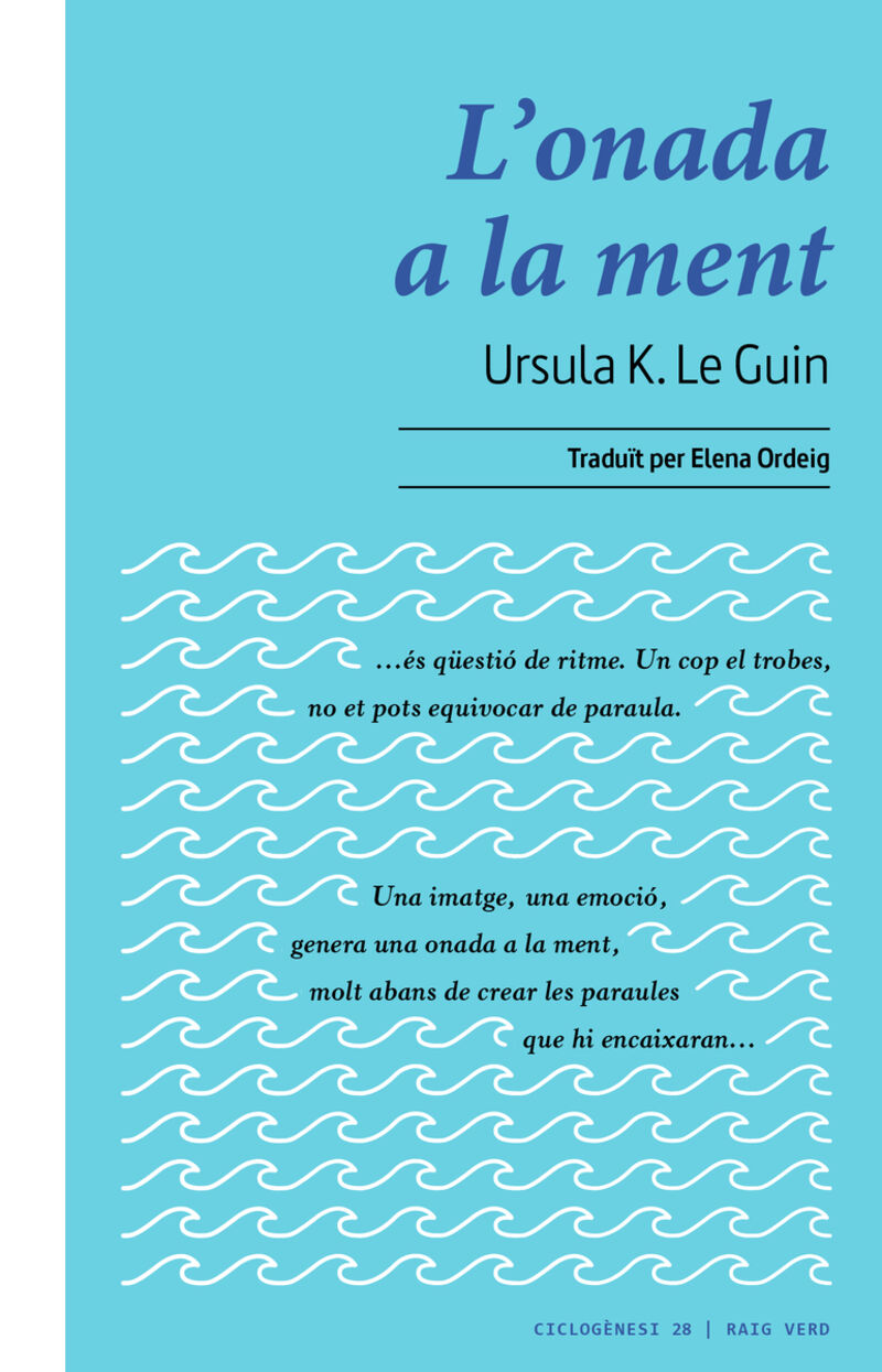 l'onada a la ment - Ursula K. Le Guin