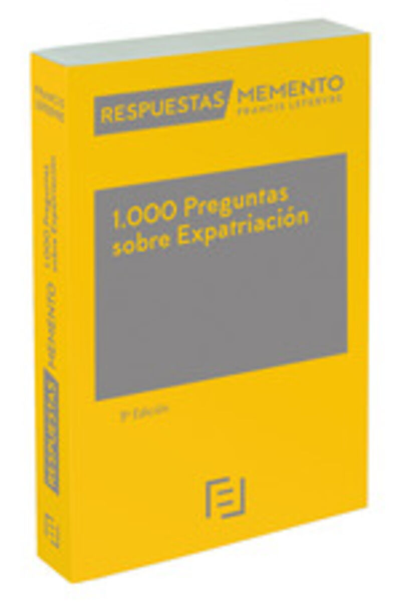 (3 ed) 1000 preguntas sobre expatriacion - Aa. Vv.