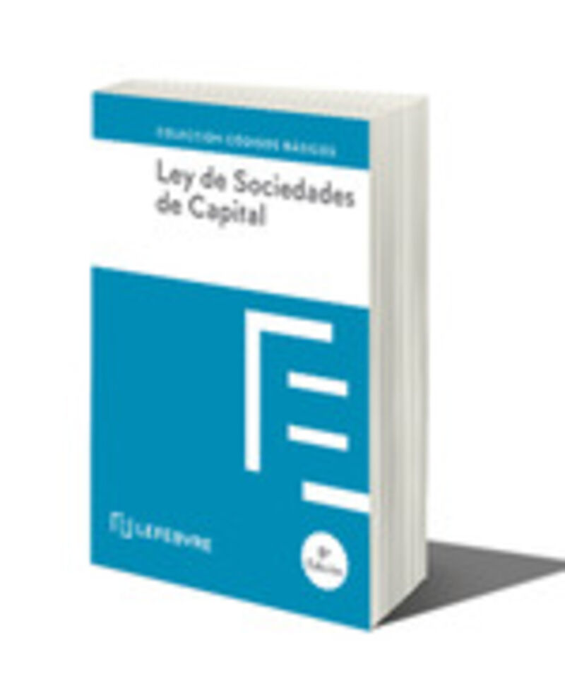 (8 ED) LEY DE SOCIEDADES DE CAPITAL