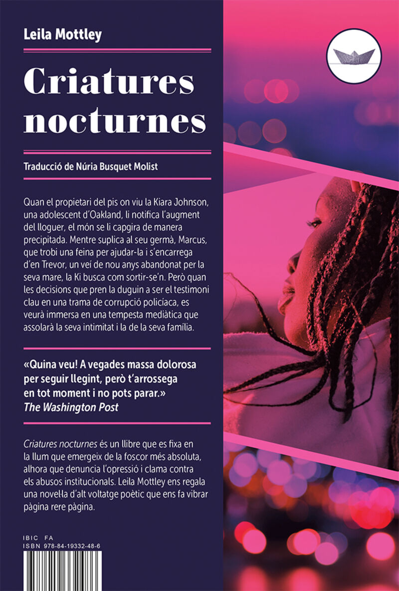 criatures nocturnes - Leila Mottley / Raquel Diaz Reguera (il. )