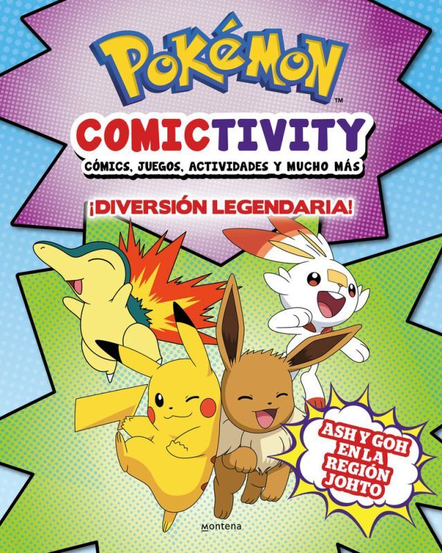 comictivity: ¡diversion legendaria! - comics y actividades para convertirte en entrenador pokemon - The Pokemon Company