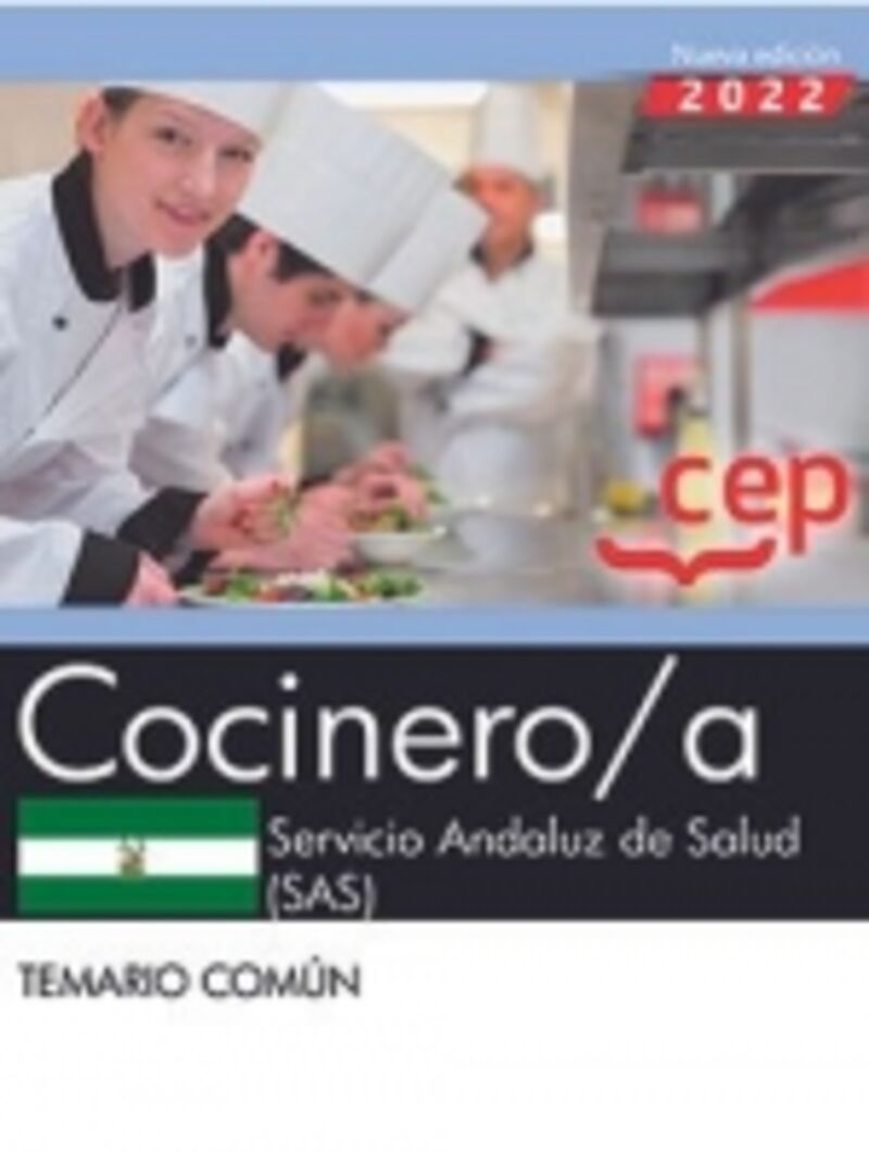 TEMARIO COMUN - (SAS) COCINERO / A - SERVICIO ANDALUZ DE SALUD