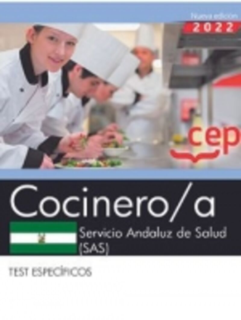 TEST ESPECIFICOS -COCINERO / A (SAS) - SERVICIO ANDALUZ DE SALUD