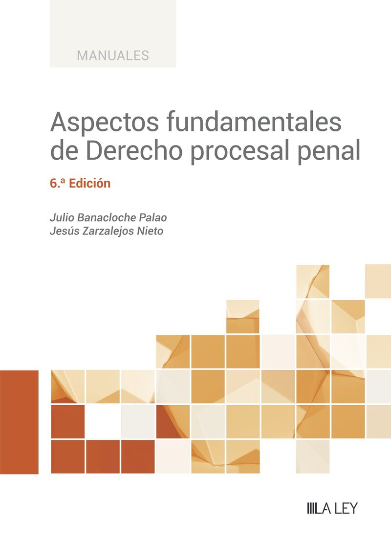 (6 ed) aspectos fundamentales de derecho procesal penal (actualizado al rdl 5 / 2023) - Jesus Zarzalejos Nieto / Julio Banacloche Palao