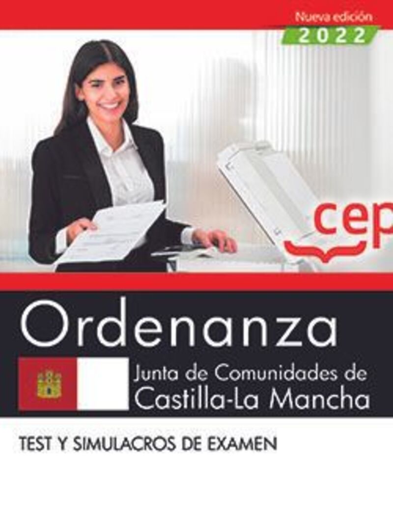 TEST Y SIMULACROS DE EXAMEN - ORDENANZA - JUNTA DE COMUNIDADES DE CASTILLA-LA MANCHA