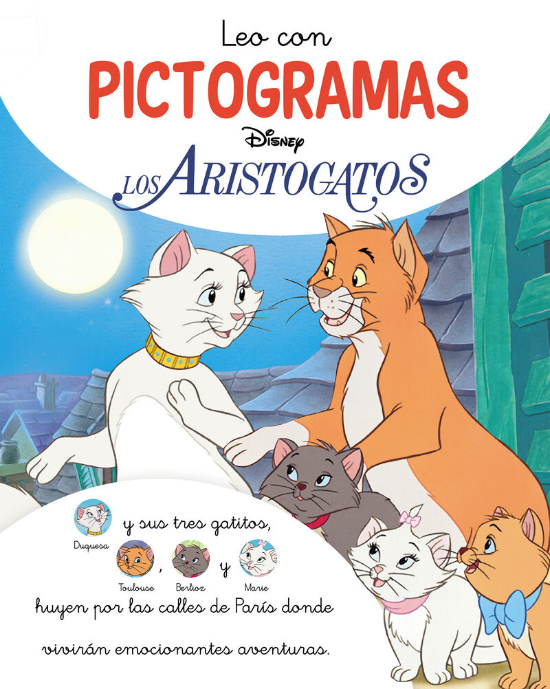 LOS ARISTOGATOS - LEO CON PICTOGRAMAS (DISNEY - LECTOESCRITURA)