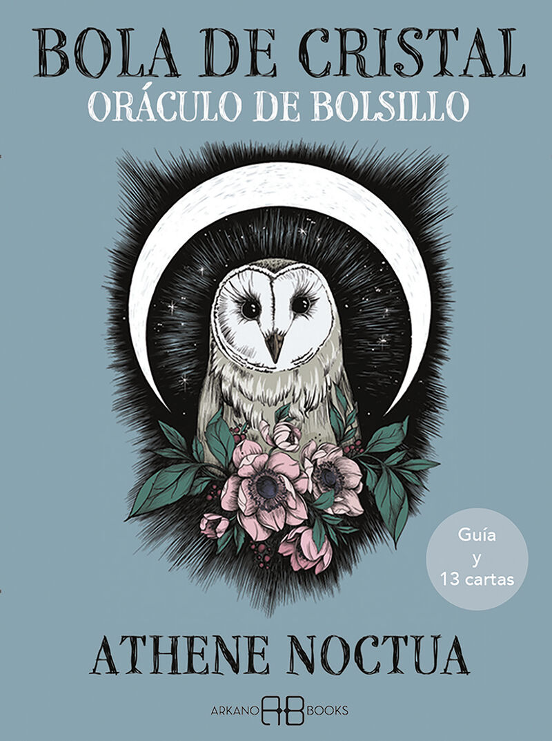 BOLA DE CRISTAL - ORACULO DE BOLSILLO (GUIA Y 13 CARTAS)