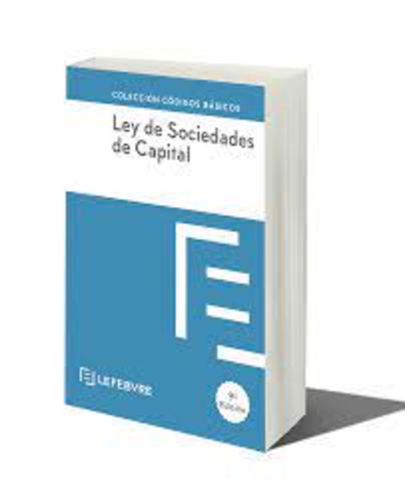 (9 ED) LEY DE SOCIEDADES DE CAPITAL
