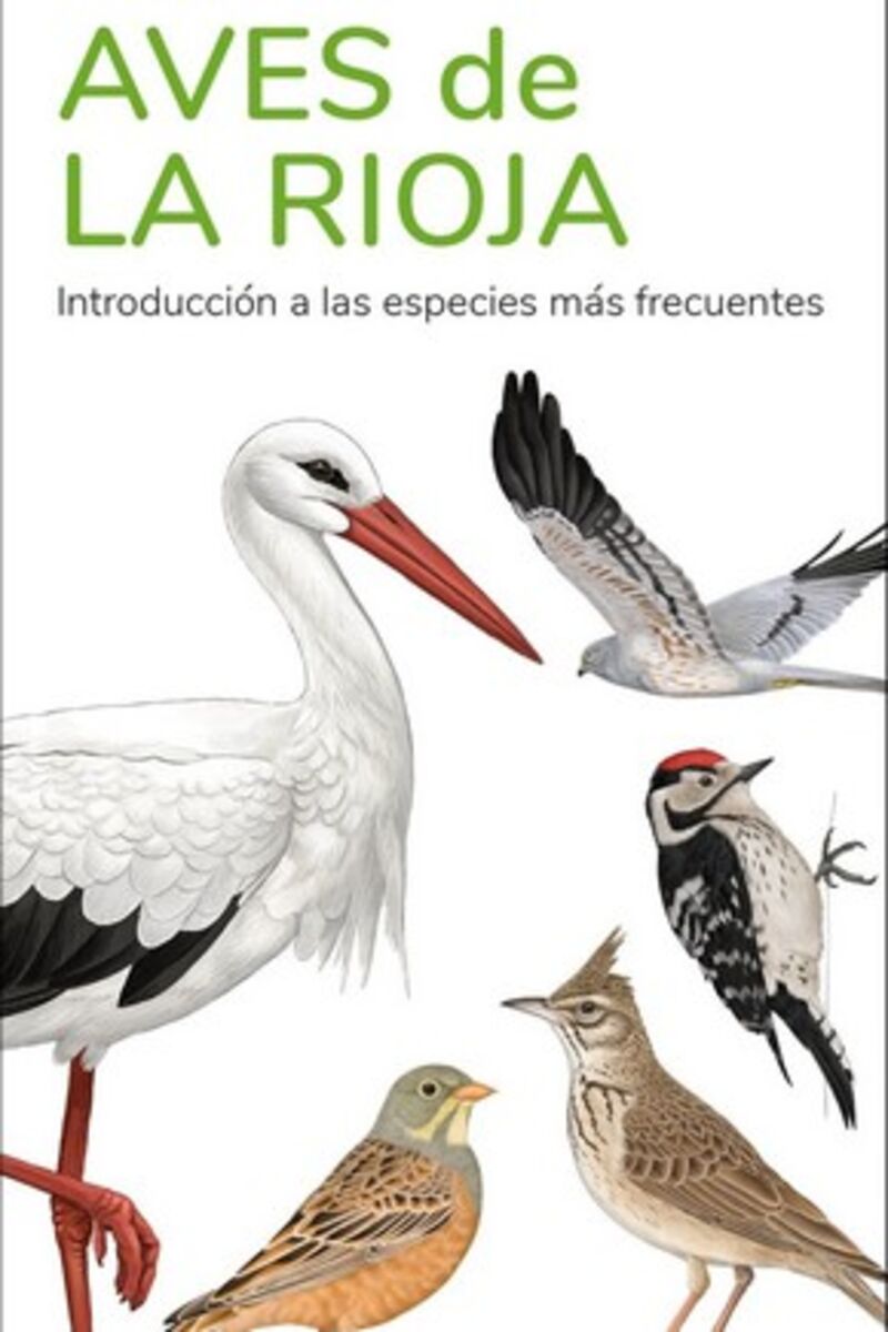 aves de la rioja - guias desplegables tundra - Victor J. Hernandez