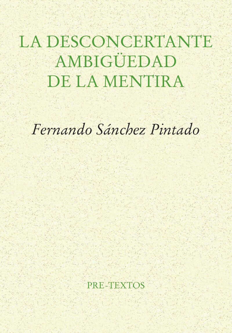 la desconcertante ambig - Fernando Sanchez Pintado