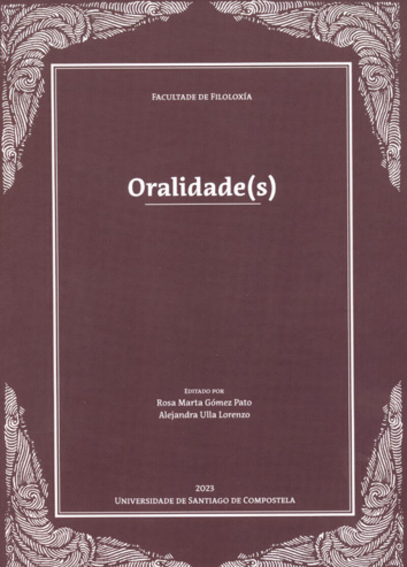 ORALIDADE (S)